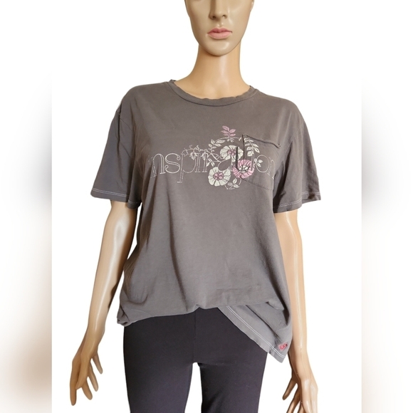 Guess Jeans Vintage Floral Inspiration T Shirt - Picture 1 of 8